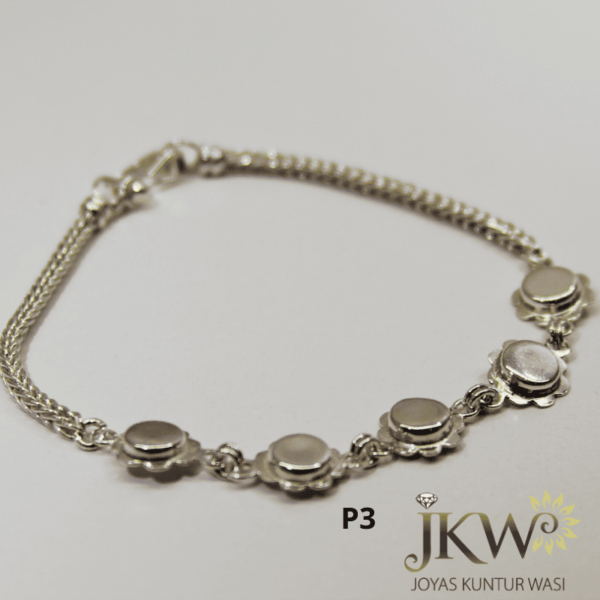 Pulsera en plata 950