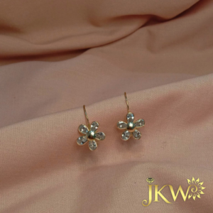 Aretes de oro 18K